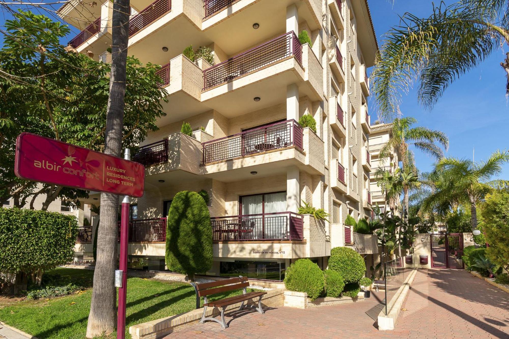 Apartamentos Albir Confort - Avenida 3 dorm. El Albir Luaran gambar