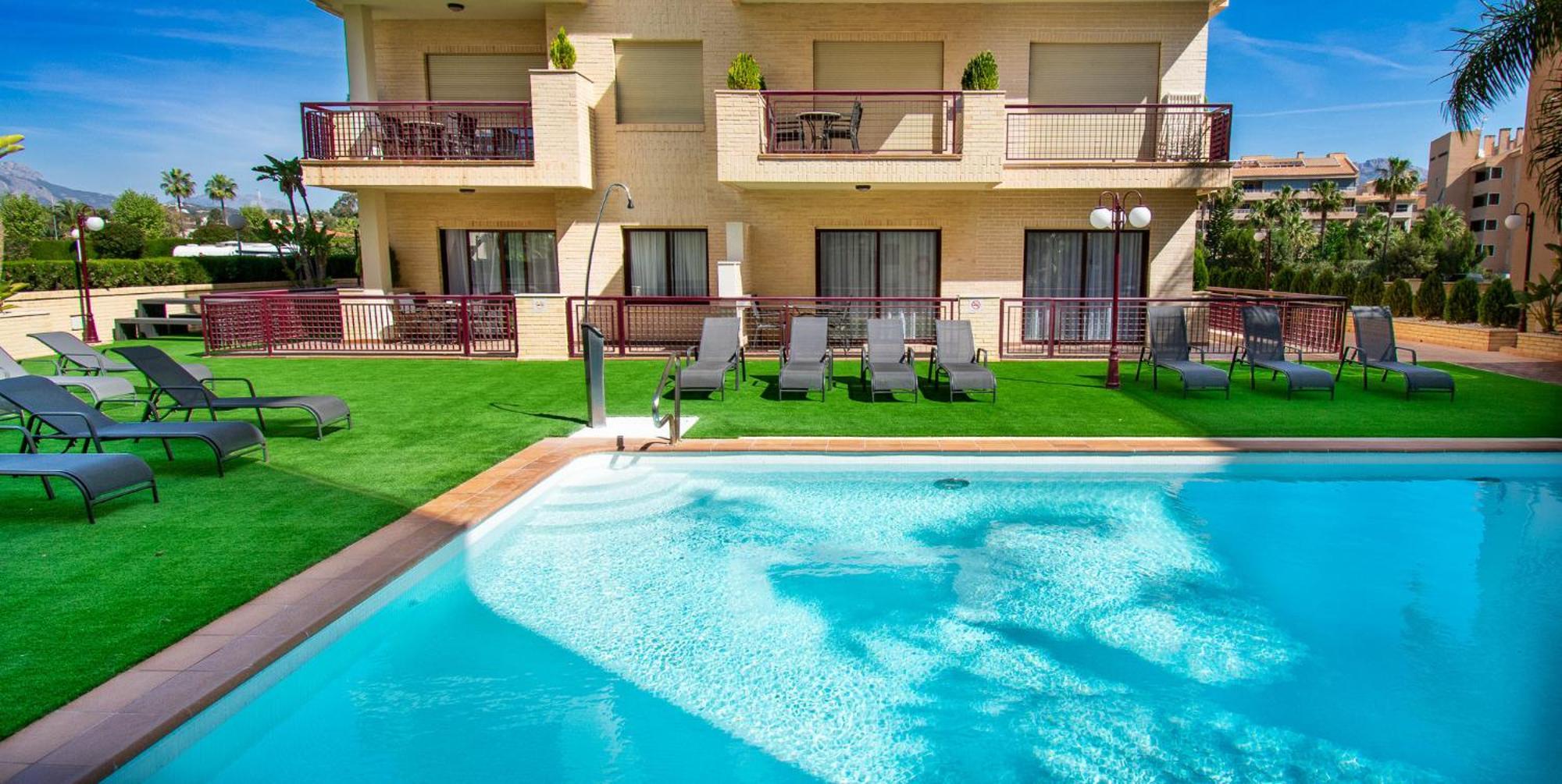 Apartamentos Albir Confort - Avenida 3 dorm. El Albir Luaran gambar