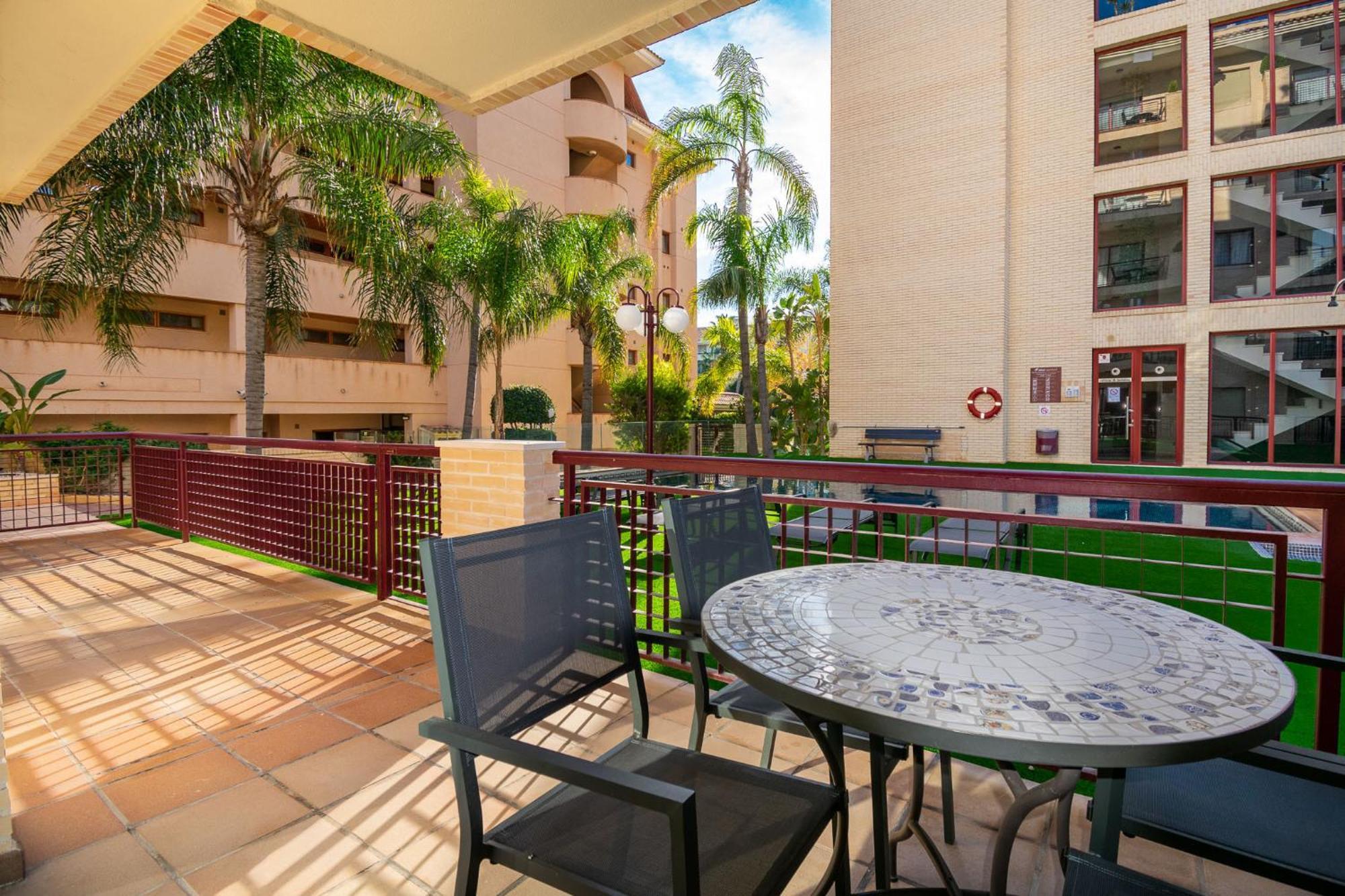 Apartamentos Albir Confort - Avenida 3 dorm. El Albir Luaran gambar