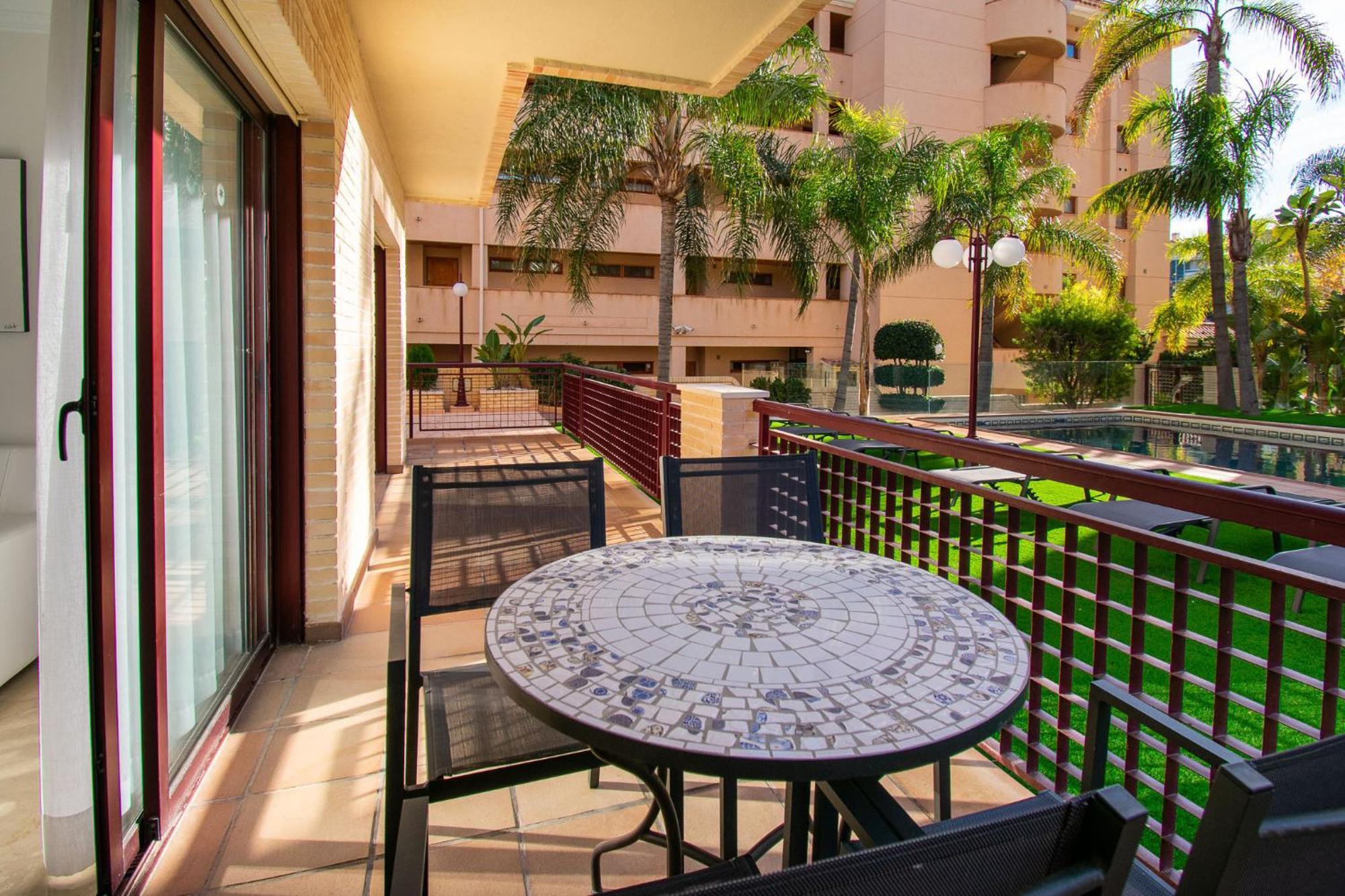 Apartamentos Albir Confort - Avenida 3 dorm. El Albir Luaran gambar